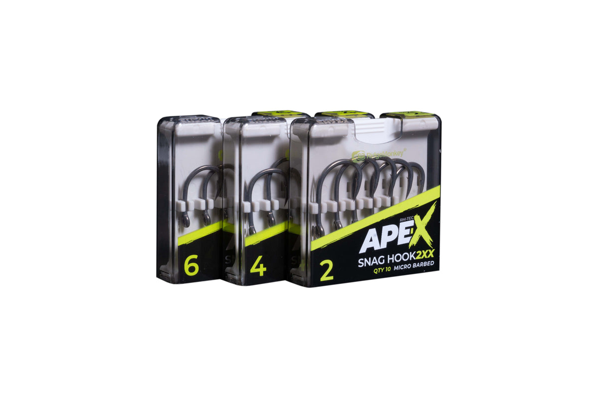 Ape-X Snag Hook 2XX Barbed
