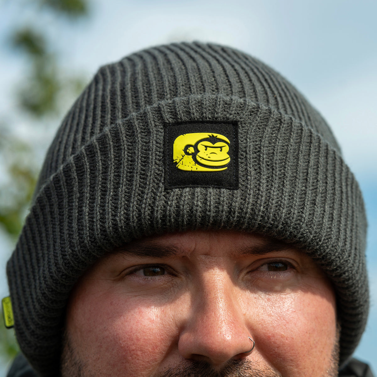APEarel ThermaPro Fisherman Beanie Hat Green