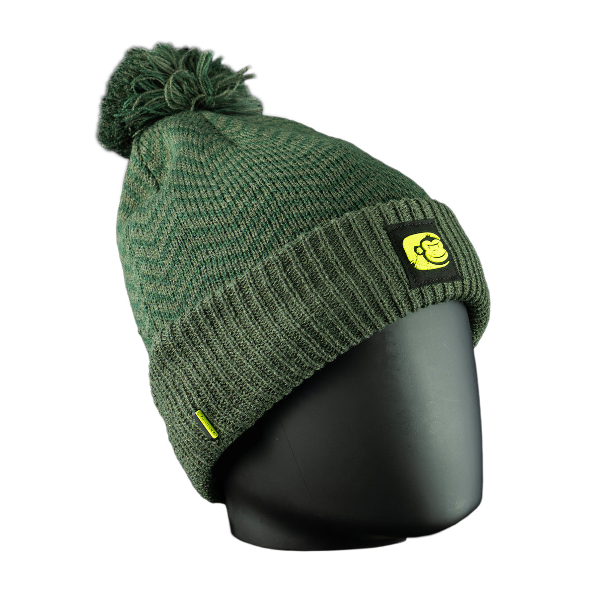 APEarel ThermaPro Waterproof Bobble Hat Green