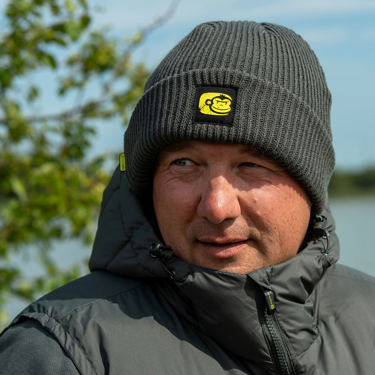 APEarel ThermaPro Fisherman Beanie Hat Green