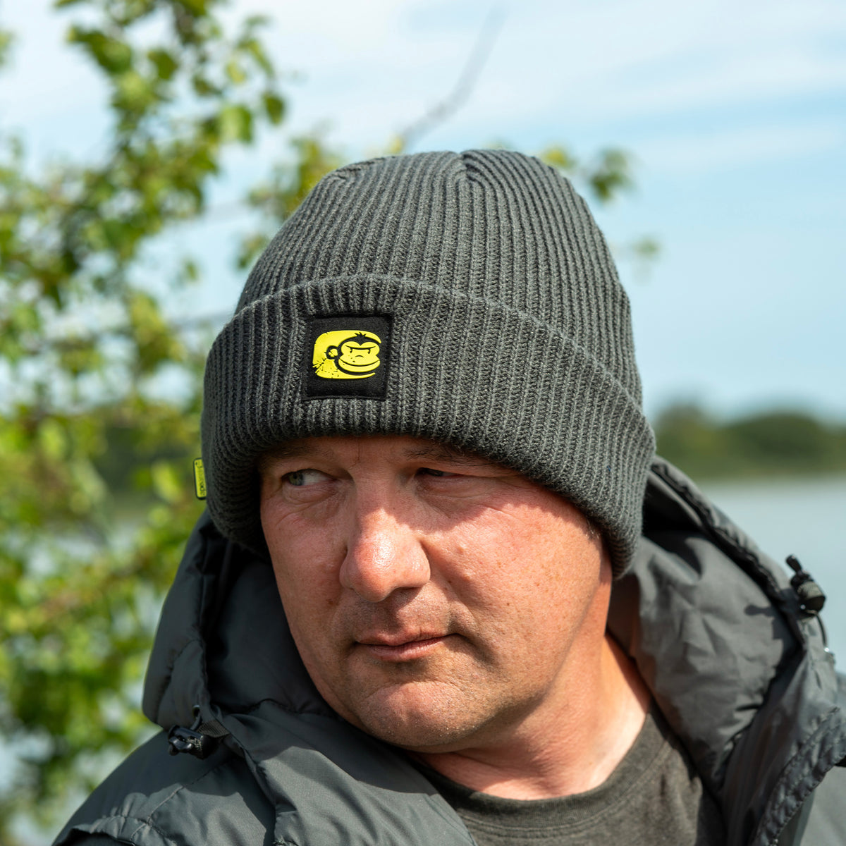 APEarel ThermaPro Fisherman Beanie Hat Green