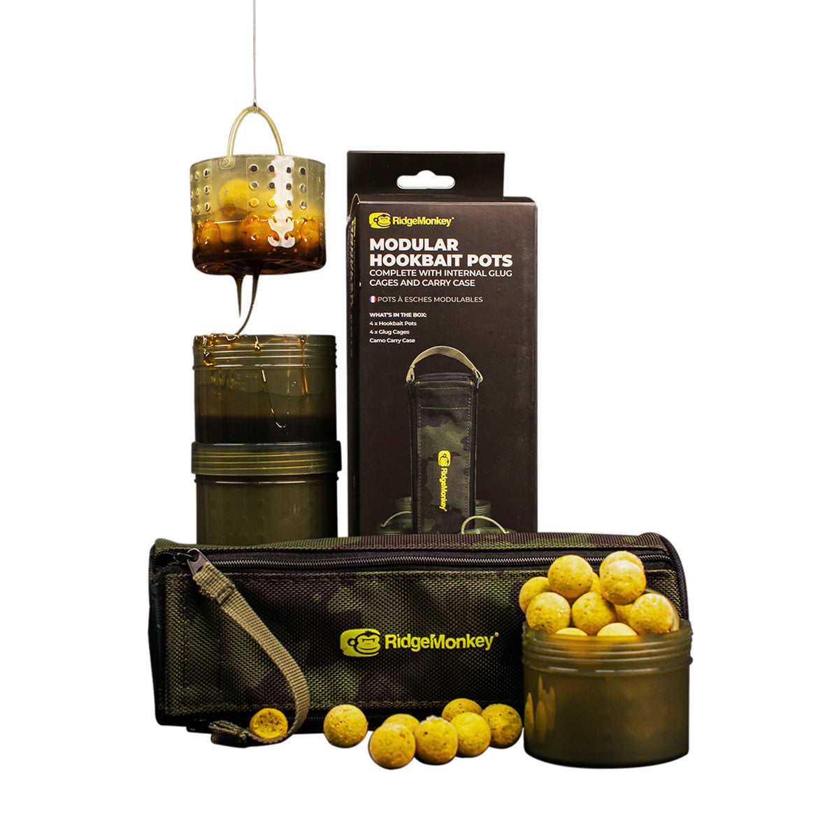 Modular Hookbait Pots Camo