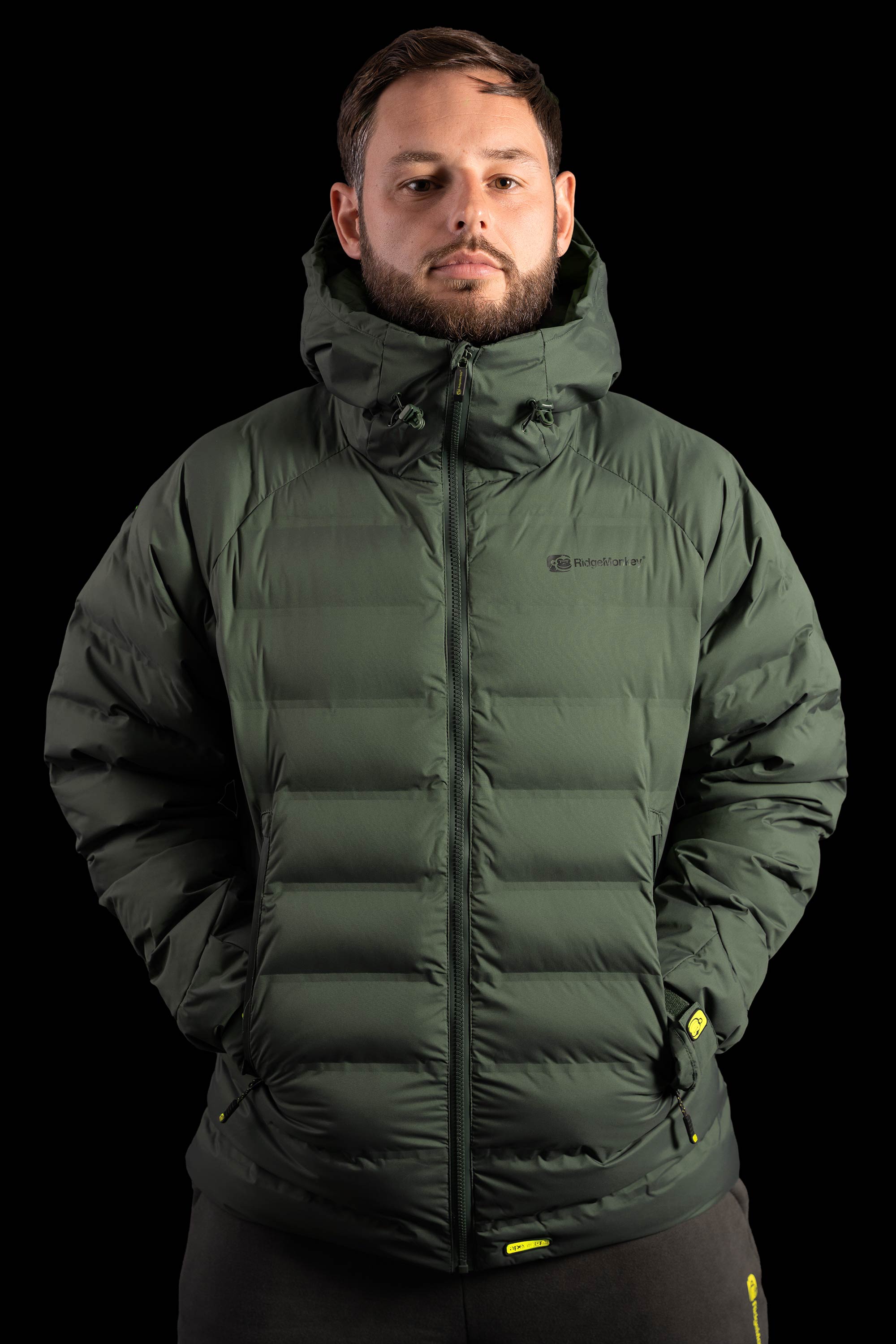 Ridgemonkey APEarel Dropback Green K2 Waterproof Coat Jacket 